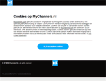 Tablet Screenshot of mychannels.com